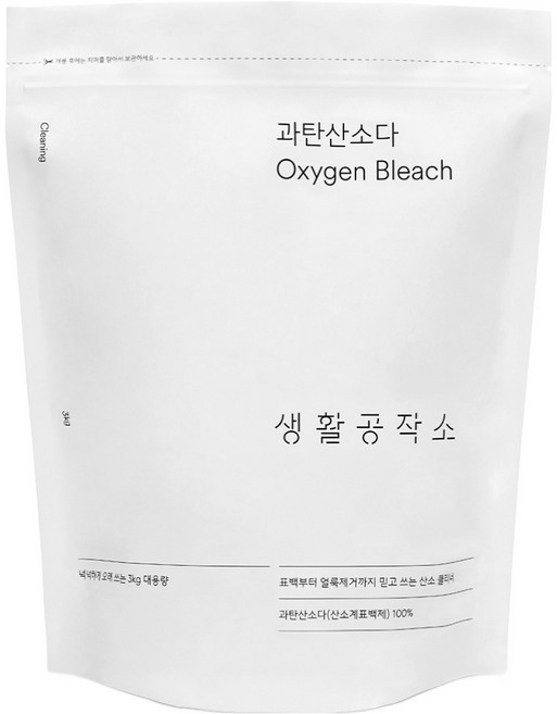 생활공작소 과탄산소다, 3kg, 1개