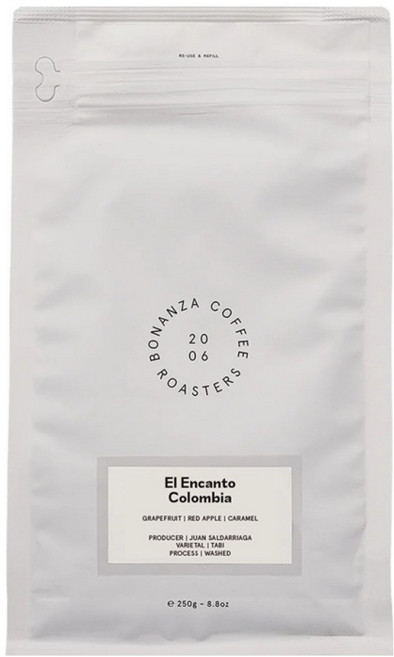보난자커피 엘 엔칸토 콜롬비아 원두, 250g, 1개, 홀빈(분쇄안함)