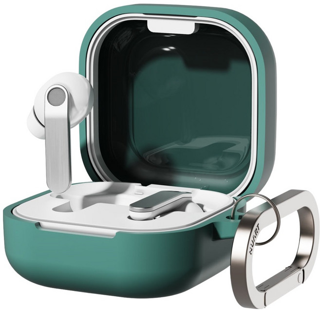 누아트 스무디 실리콘 케이스, 미드나잇그린, 1개, 갤럭시버즈4 / 버즈4프로