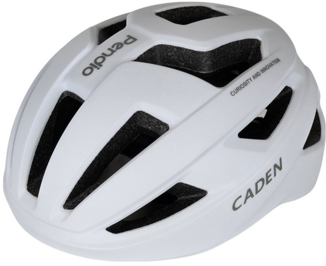Pendio 亞洲版型 Kaden 自行車安全帽, 霧面白色, 1個