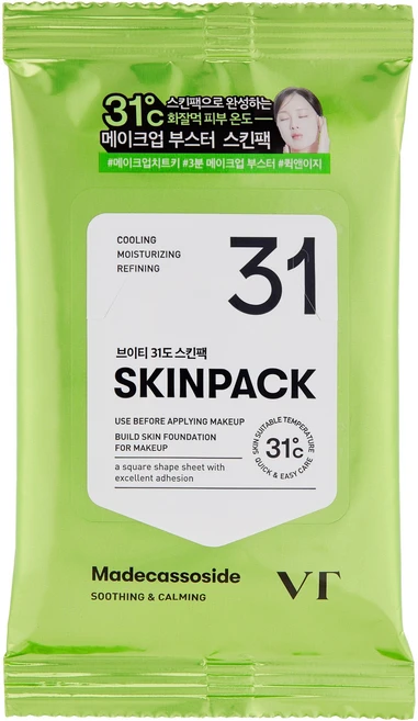 브이티코스메틱 수딩 31도 스킨팩, 1개, 30개입 - 쿠팡