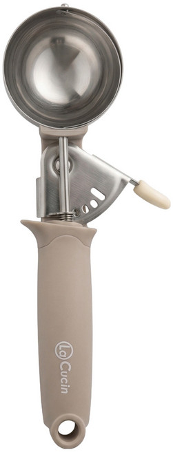 라쿠친 스텐304 아이스크림스쿱, 1개, 크림베이지