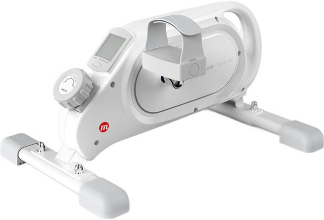 멜킨스포츠 가정용 컴팩트 미니 좌식 트레온 바이크, 퀀텀화이트, MBK01