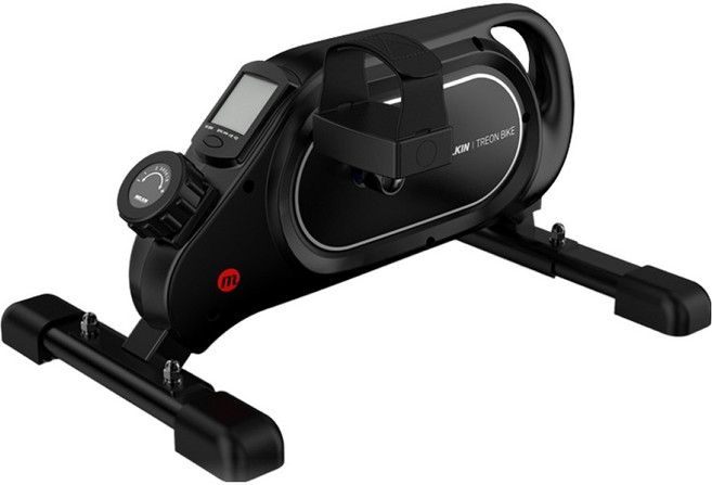 멜킨스포츠 가정용 컴팩트 미니 좌식 트레온 바이크, 팬텀블랙, MBK01