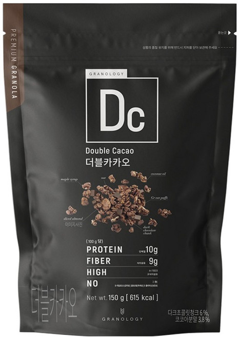 그라놀로지 더블카카오, 150g, 1개