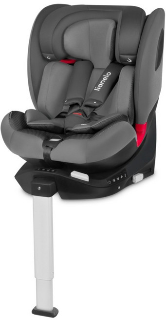 lionelo 汽車用兒童保護裝置 Braam Air i-Size Plus 380483, 黑騎士