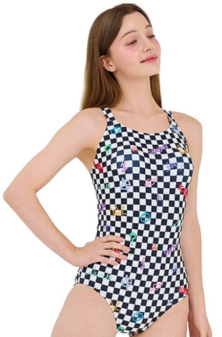 랠리 유스 원피스 스피드백 수영복 RSLA409