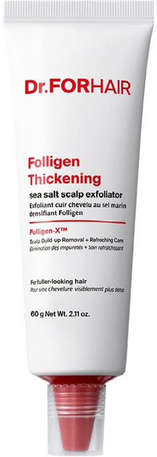 닥터포헤어 볼륨 강화 두피각질 탈모 폴리젠 씨크닝 엑스폴리에이터, 60g, 1개