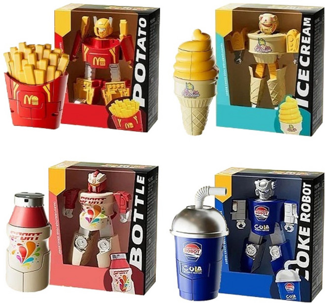 전사피규어 랜덤발송, 4개, 랜덤