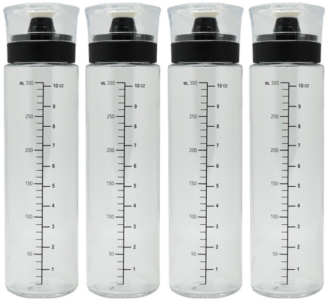 시노글라스 오일병, 4개, 320ml
