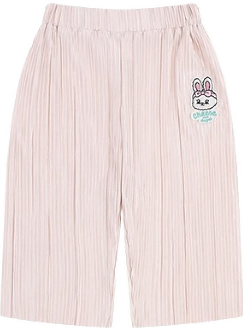 밀크마일 프랜치 버니 블러링 아쿠아 주름 팬츠