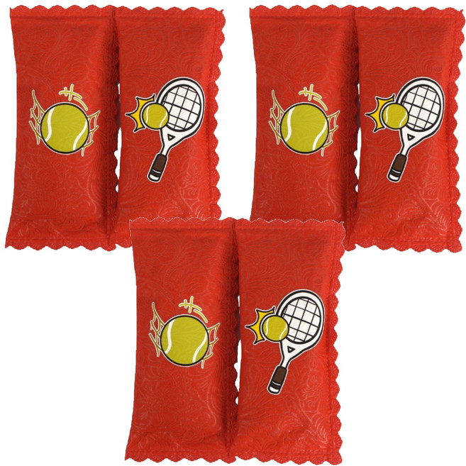 닥터쓰리홈 대나무 숯 신발 탈취제 테니스 레드 2p, 120g, 3개