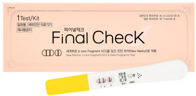 파이널체크 임신테스트기, 1개입, 1개