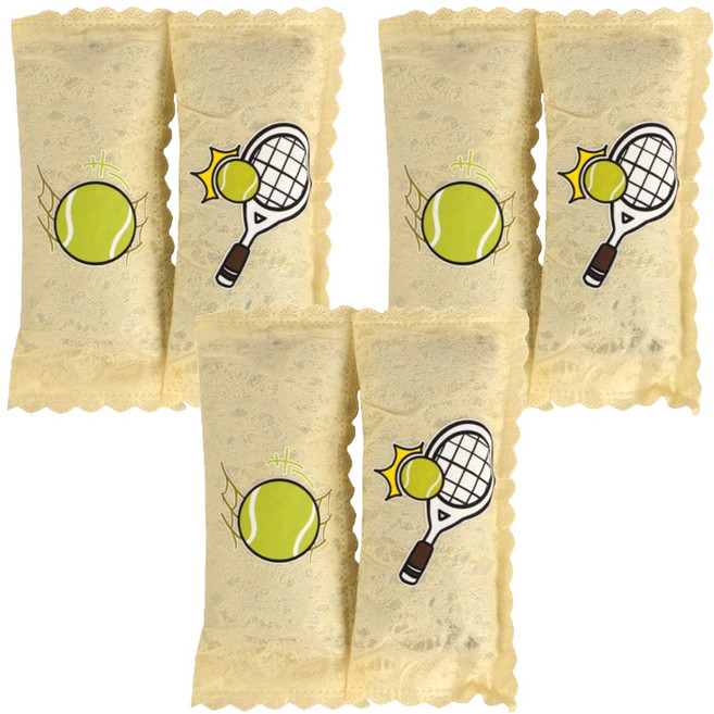 닥터쓰리홈 대나무 숯 신발 탈취제 테니스 아이보리 2p, 120g, 3개