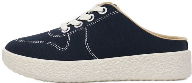 TOPUS 여성용 편안하고 쿠션감 좋은 데일리 뮬 스니커즈 3.5cm T-76