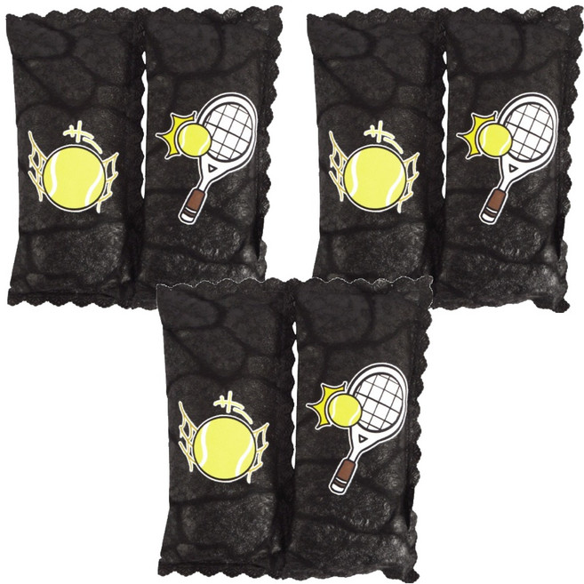 닥터쓰리홈 대나무 숯 신발 탈취제 테니스 블랙 2p, 120g, 3개