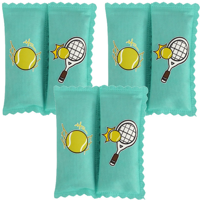 닥터쓰리홈 대나무 숯 신발 탈취제 테니스 민트 2p, 120g, 3개