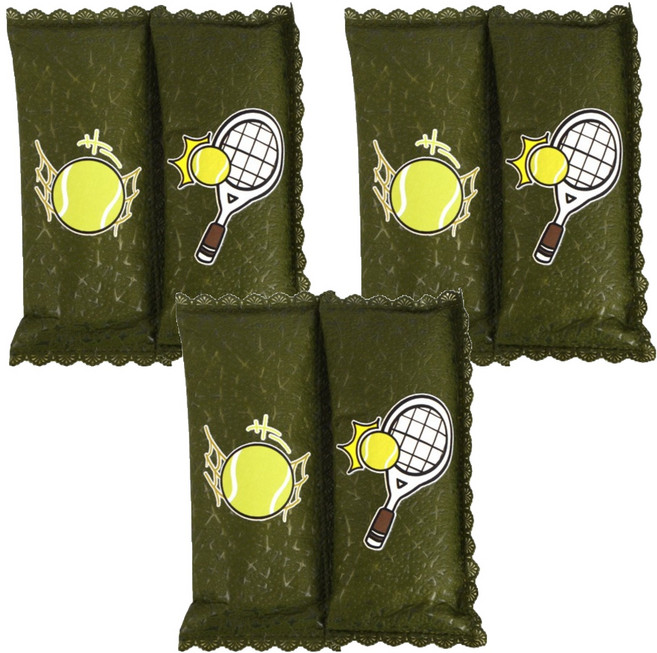 닥터쓰리홈 대나무 숯 신발 탈취제 테니스 올리브그린 2p, 120g, 3개