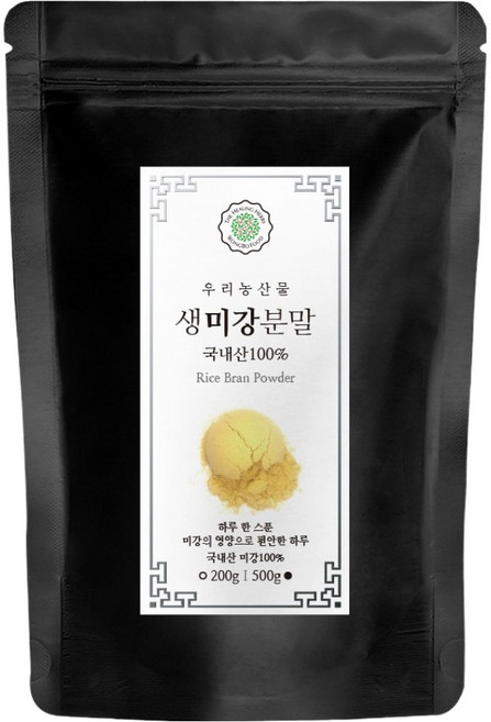 성보식품 국내산 미강분말, 500g, 1개
