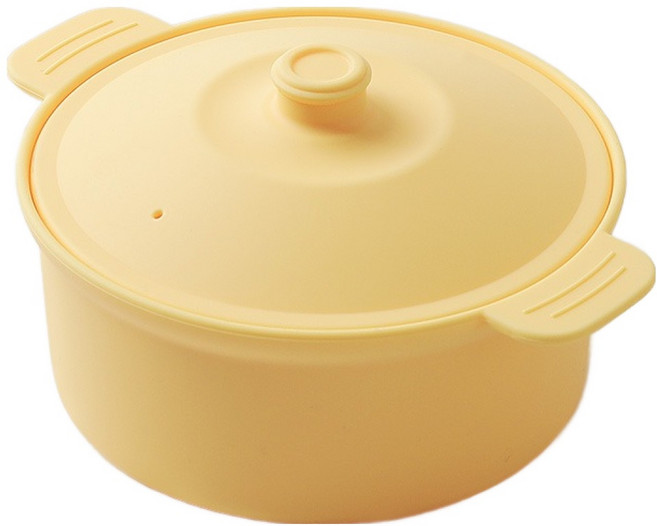 칼로쿡 다용도 실리콘 찜기, 버터옐로우, 1개