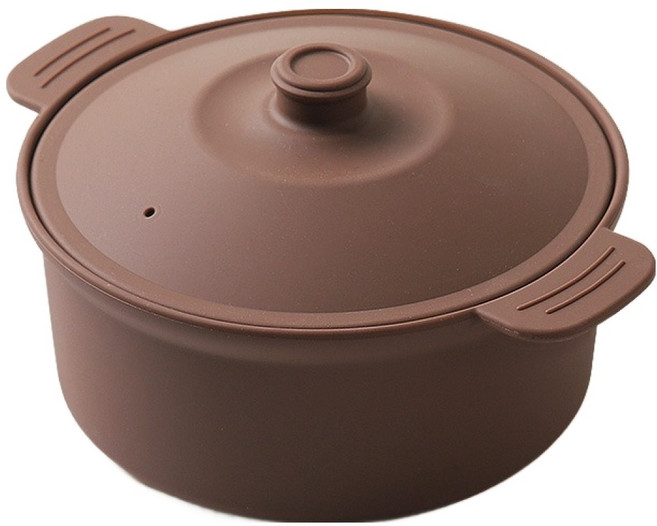 칼로쿡 다용도 실리콘 찜기, 모카브라운, 1개