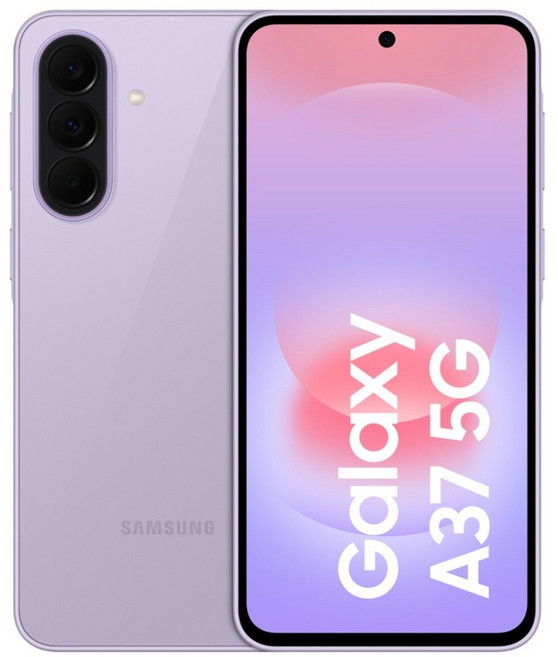 SAMSUNG 三星 Galaxy A37 8GB, 甜酷紫, 128GB
