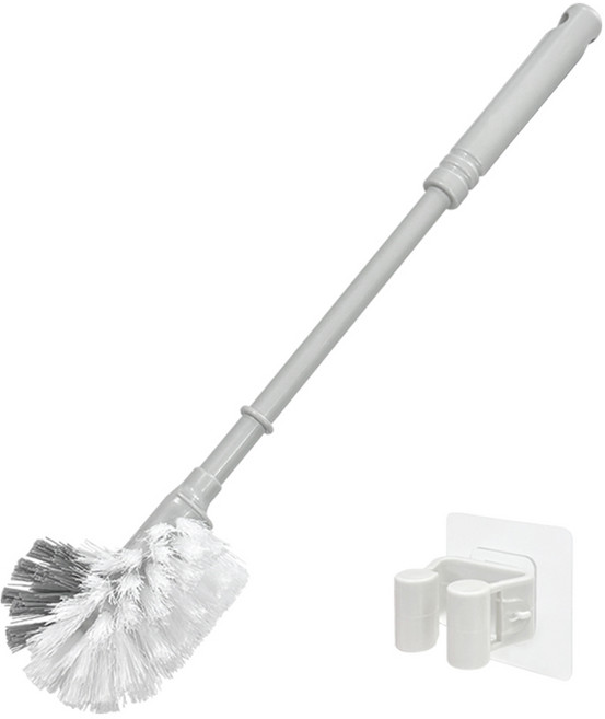 솔앤소울 L형 코너 벽부착 변기솔 + 이지걸이 세트, 혼합색상, 1세트