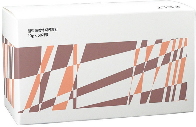 펠트커피 드립백 디카페인, 10g, 1개, 30개입