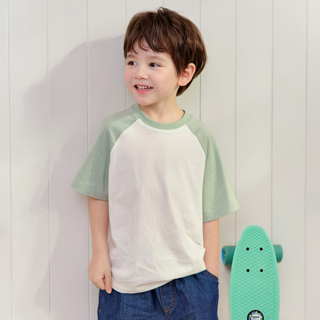 유니프랜드 쿨 라글란 베이직 반팔 티셔츠