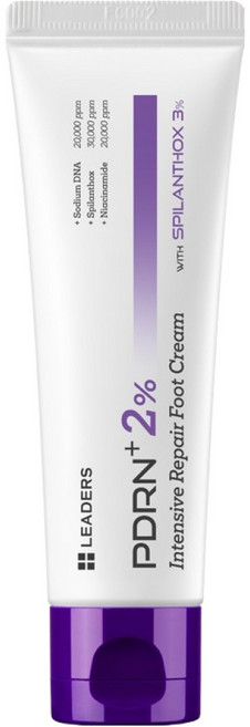 리더스 피디알엔 플러스 2% 인텐시브 리페어 풋 크림, 50g, 1개, 1개입