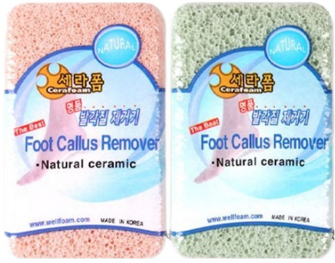 세라폼 발 각질제거기 랜덤발송, 25g, 2개, 1개입