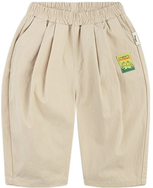 밀크마일 디즈니 칩앤데일 포인트 배기핏 우븐 팬츠