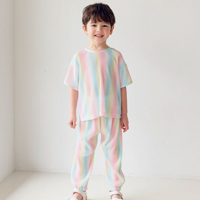 베베쥬 레이니 플리츠 상하의 세트