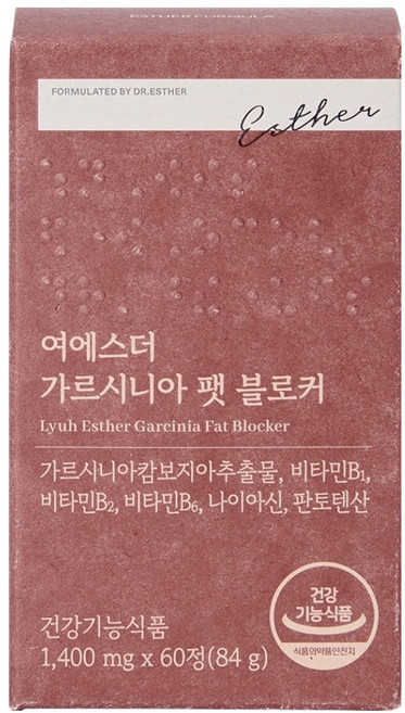 에스더포뮬러 여에스더 가르시니아 팻 블로커 84g, 1개, 60정
