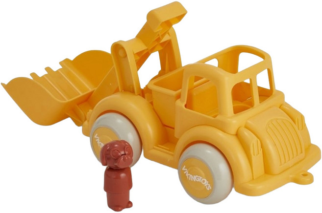VIKINGTOYS 維京玩具 Reline 怪手挖土車 30-81252, 黃色, 1個
