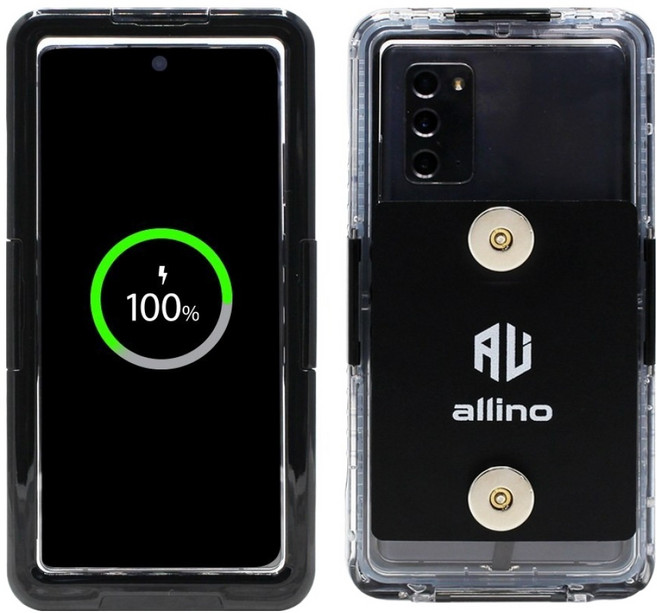 알리노 오토바이 배달대행 방수 자석케이스 충전 C타입