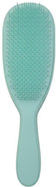 마켓피아 쿠션 브러쉬 두피 마사지 논슬립 헤어빗 23 x 6.5 cm, 그린, 1개