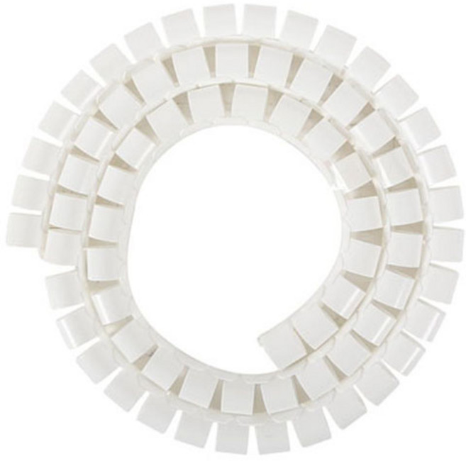 스마토 간편 전선 정리 매직 케이블 화이트 25mm x 1.5m MC2515W, 1개