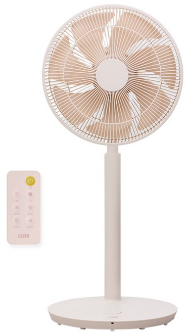 르젠 2세대 앱연동 BLDC 리모컨 선풍기 더스티핑크, LZEF-DC290