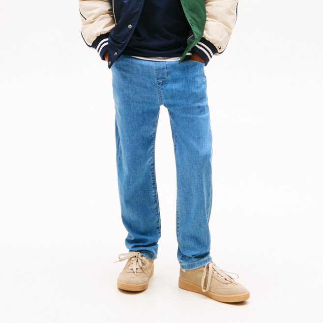 Tommy Hilfiger 鬆緊帶淺色長褲