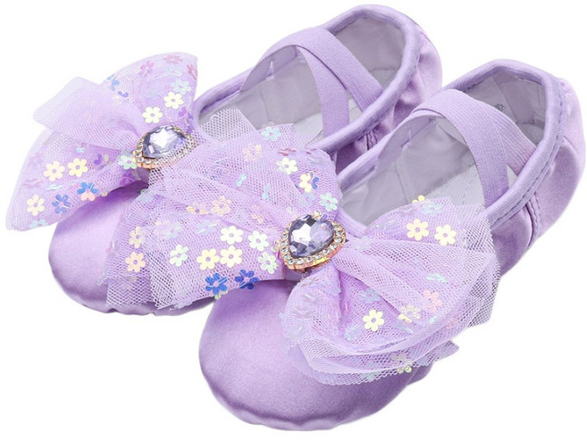 키펀트 라벤더 플라워 발레슈즈 B-05