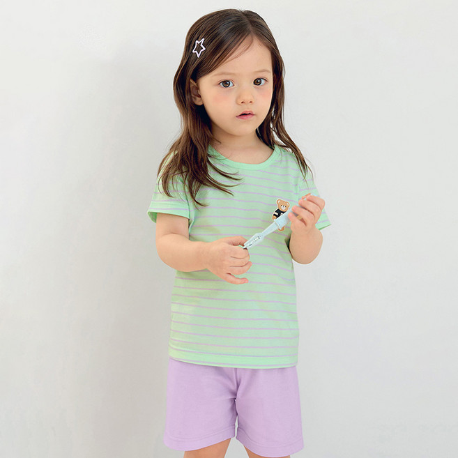 유니프랜드 ST베어 5부 내의 상하의 세트