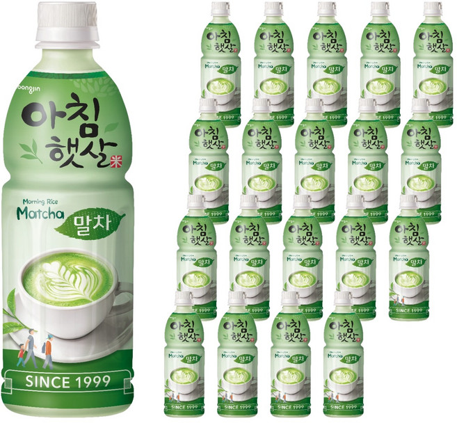 아침햇살 말차, 20개, 500ml