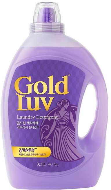 골드럽 세탁세제 리프레쉬 실내건조 용기, 3.2L, 1개입, 1개