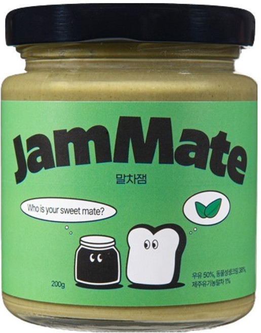잼메이트 수제 말차잼 스프레드, 1개, 200g