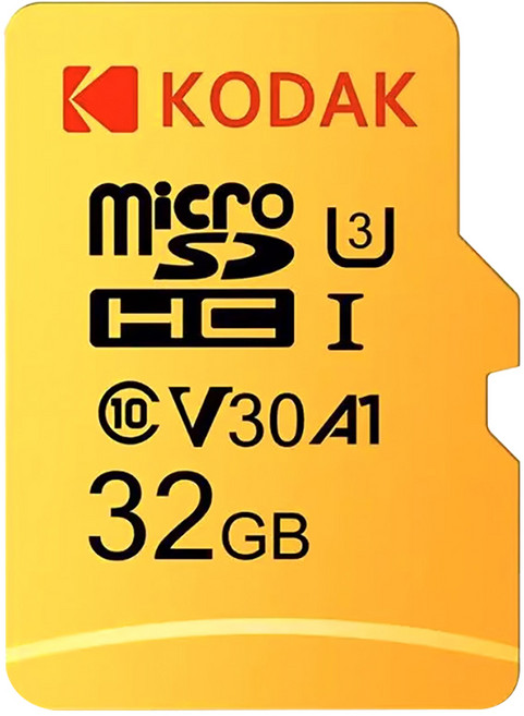 KODAK 柯達 UHS-I U3/V30/A1 MicroSDHC 高速記憶卡, 1個, 32GB
