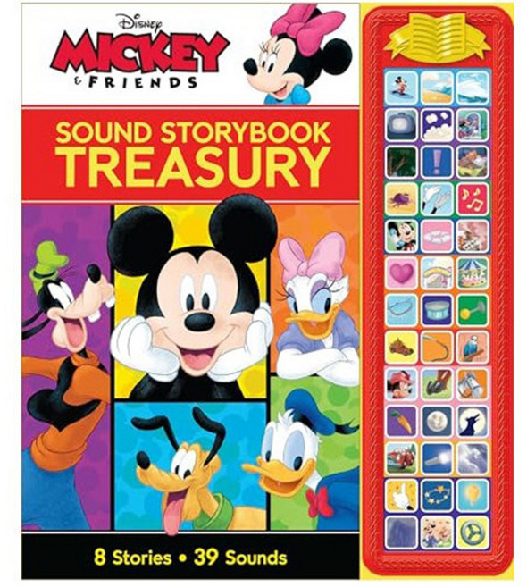 Disney Mickey & Friends : Sound Storybook Treasury, Pi Kids