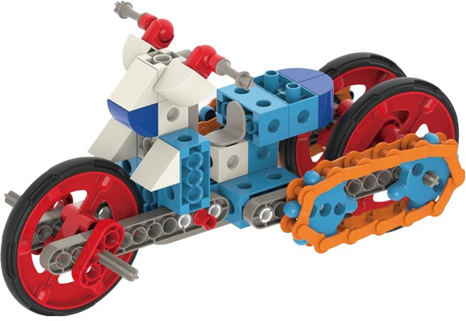 이디엑스에듀케이션 마이 기어블록 오토바이, 1개