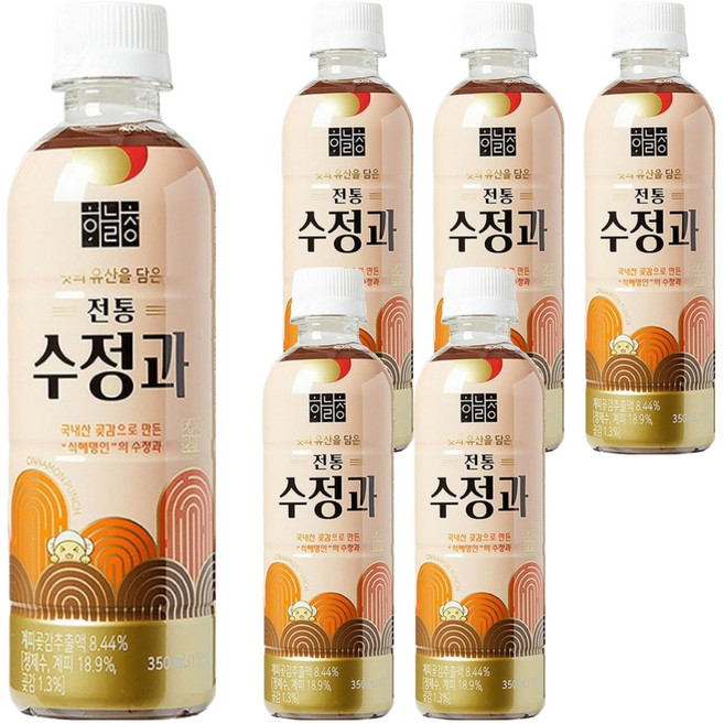 Haneulcheong 傳統水正果, 6個, 350ml