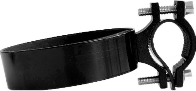 모나코올리브 자전거 핸들바 알루미늄 컵홀더, 블랙, 1개